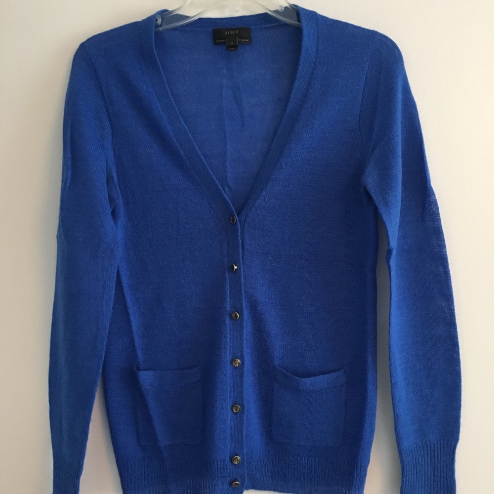 JCrew Bling Button Cardigan